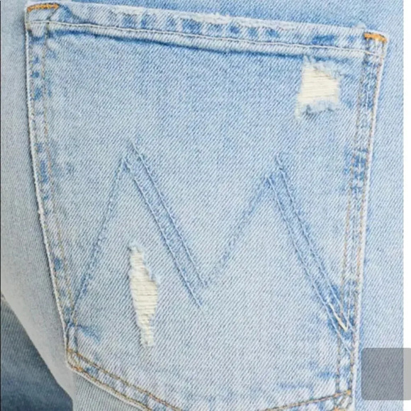 MOTHER  Superior Jeans The Scrapper Ankle Bless You, Again! Size 31 - Picture 2 of 11